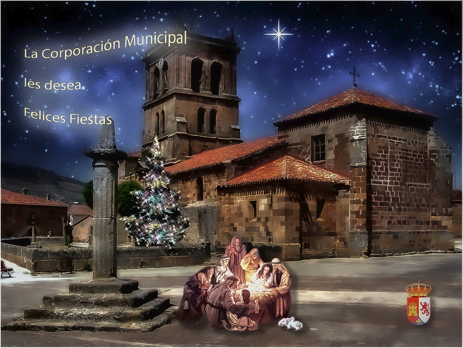 La Corporación Municipal os desea ¡Felices Fiestas!